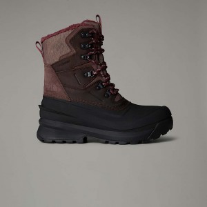 Botas The North Face Chilkat V 400 Waterproof Mujer Rojos | NF0A89X1S