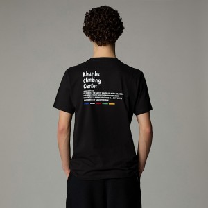Camiseta The North Face Climb Hombre Negros | NF0A82X7L