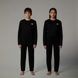 Camiseta The North Face DotKnit Thermal Set Niños Negros | NF0A49N9K