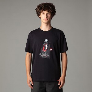 Camiseta The North Face Heavyweight Relaxed Hombre Negros | NF0A35V8M