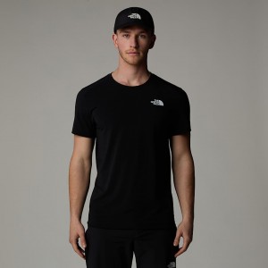 Camiseta The North Face Lightning Alpine Hombre Negros | NF0A69A8Y