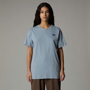Camiseta The North Face Natural Dye Mujer Grises | NF0A67G1Y