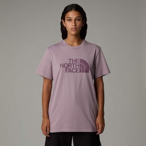 Camiseta The North Face Relaxed Easy Mujer Morados | NF0A86B4D