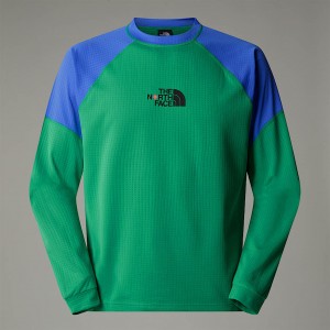 Camiseta The North Face X Yinka Ilori Long-Sleeve Tech Hombre Verdes | NF0A63V8P