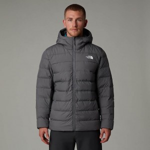 Chamarras The North Face Aconcagua III Hooded Hombre Grises | NF0A93C5Y