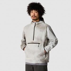 Chamarras The North Face Botanic Dye Wind Hombre Grises | NF0A62R0S