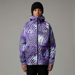 Chamarras The North Face Build Up Mujer Morados | NF0A84Y1M