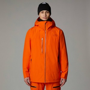 Chamarras The North Face Descendit Hombre Naranjas | NF0A47S9D