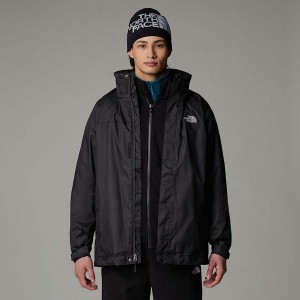 Chamarras The North Face Evolve II Triclimate® 3-in-1 Hombre Negros | NF0A44H7U