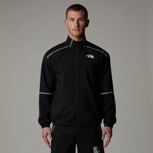 Chamarras The North Face Hakuun Wind Hombre Negros | NF0A61K8E