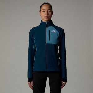 Chamarras The North Face Highball Fleece Mujer Azules | NF0A66Q8A