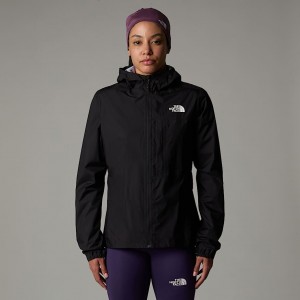 Chamarras The North Face Higher Run Rain Mujer Negros | NF0A72A8T