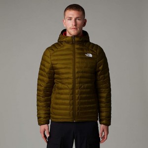 Chamarras The North Face Huila Synthetic Insulation Hooded Hombre Marrom | NF0A66Y7T