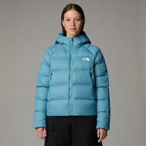 Chamarras The North Face Hyalite Down Hooded Mujer Azules | NF0A01A4P
