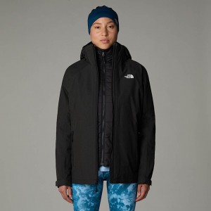 Chamarras The North Face Inlux Triclimate Mujer Negros | NF0A58M0D