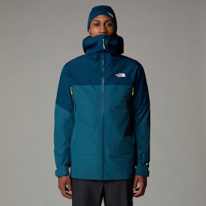 Chamarras The North Face Jazzi 3L GORE-TEX® Hombre Azules | NF0A73F3I