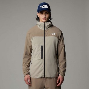 Chamarras The North Face Mountain Athletics Trajectory Full-Zip Hombre Grises | NF0A33J9B