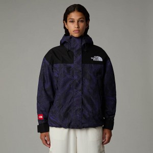 Chamarras The North Face Mountain Mono Corta Mujer Morados | NF0A54O8X