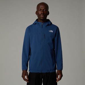 Chamarras The North Face Nimble Hooded Hombre Azules | NF0A82O8B