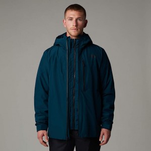 Chamarras The North Face North Table Down Triclimate 3-in-1 Hombre Azul Marino | NF0A49Q3A