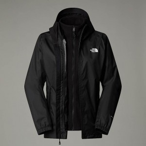 Chamarras The North Face Resolve Triclimate Mujer Negros | NF0A35G0O