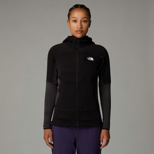 Chamarras The North Face Stormgap Power Grid™ Hooded Mujer Negros | NF0A04H1N