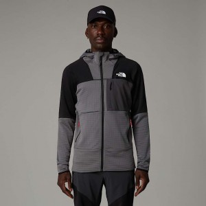 Chamarras The North Face Stormgap Power Grid™ Hooded Hombre Grises | NF0A51N2I