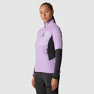 Chamarras The North Face Stormgap Power Grid™ Mujer Morados | NF0A14T9C