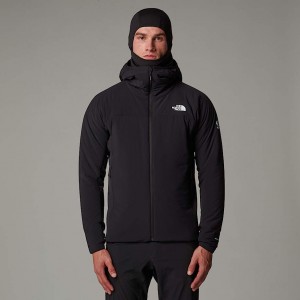 Chamarras The North Face Summit Casaval Hybrid Midlayer Hoodie Hombre Negros | NF0A08Y7X