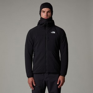 Chamarras The North Face Summit Casaval Midlayer Hoodie Hombre Negros | NF0A34Y2K