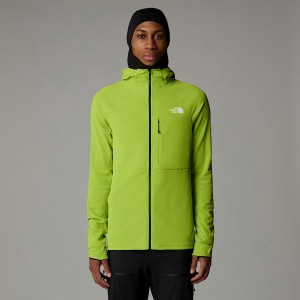 Chamarras The North Face Summit Series™ FUTUREFLEECE™ Hooded Hombre Verdes | NF0A63B5N