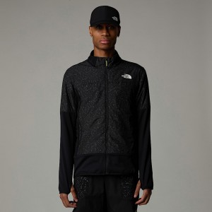 Chamarras The North Face Winter Warm Pro Full-Zip Hombre Negros | NF0A07F5D
