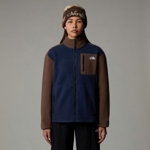 Chamarras The North Face Yumiori Full-Zip Fleece Mujer Azul Marino | NF0A13P7C
