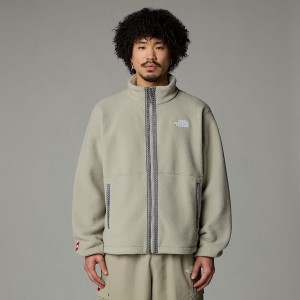 Chaquetas De Lana The North Face Fleeski Full-Zip Hombre Grises | NF0A94W2R
