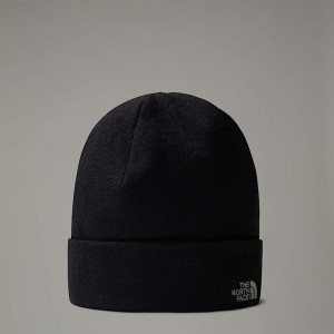 Gorro The North Face Norm Shallow Hombre Negros | NF0A37G5A