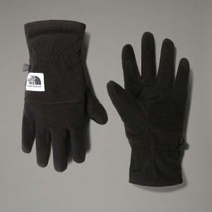 Guantes The North Face Etip™ Fleece Hombre Negros | NF0A33S8F