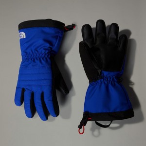 Guantes The North Face Montana Ski Niños Azules | NF0A39S1G