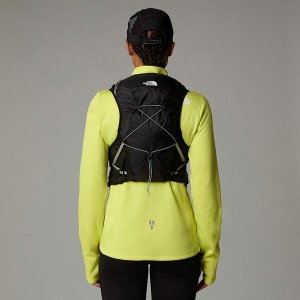 Mochilas The North Face Sunriser Run Vest 8 Hombre Negros | NF0A38G0E
