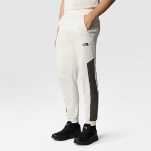 Pantalon Jogger The North Face Mountain Athletics Fleece Hombre Blancos | NF0A28M7W