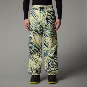 Pantalon The North Face Build Up Hombre Amarillos | NF0A32T4D