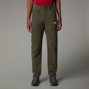 Pantalon The North Face Exploration Tapered Hombre Verde Oliva | NF0A79Y7X