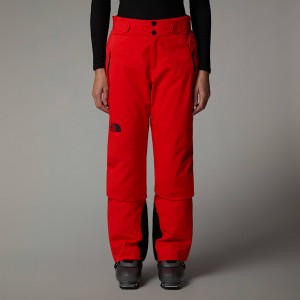 Pantalon The North Face Lenado Mujer Rojos | NF0A77R1J