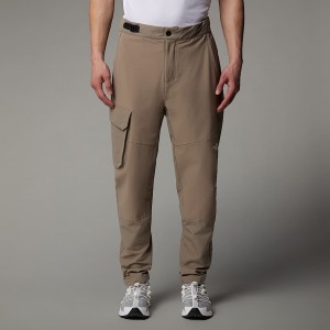 Pantalon The North Face Mountain Athletics Hybrid Hombre Beige | NF0A89F4X