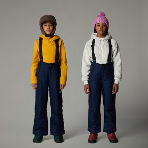 Pantalon The North Face Snowquest Suspender Niños Azul Marino | NF0A03R2R