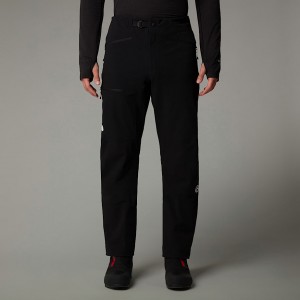 Pantalon The North Face Summit Chamlang Softshell Hombre Negros | NF0A81H7A
