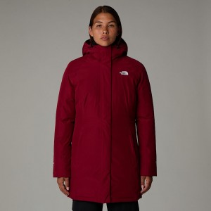 Parka The North Face Brooklyn Mujer Rojos | NF0A63A8S