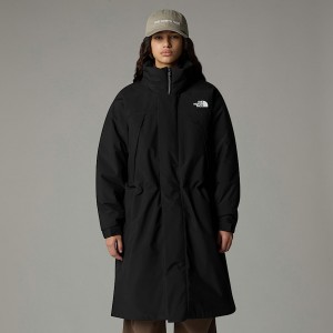 Parka The North Face Padded Long Length Mujer Negros | NF0A78O9F