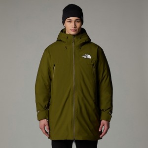 Parka The North Face Range Down Hombre Verdes | NF0A48F9I