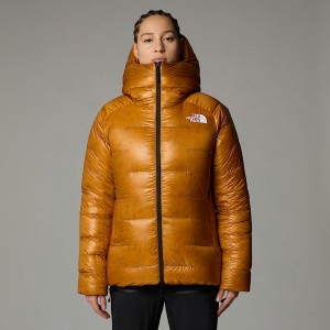 Parka The North Face Summit Pumori Down Mujer Dorados | NF0A69A3J