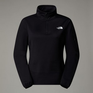 Pullover The North Face Mistyescape 1/4 Zip Fleece Mujer Negros | NF0A31Z4H